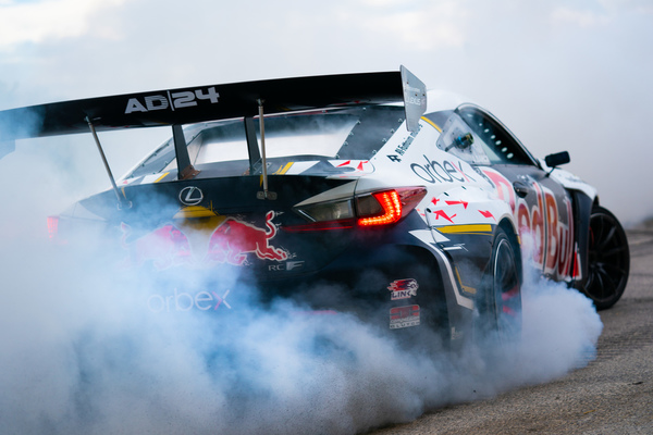 Drift-Demonstrationen am Goodwood Festival of Speed 2019