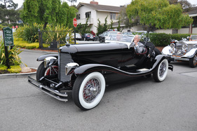 DuPont Model G Merrimac Speedster (1929) - fährt auf das Gelände von Pebble Beach 2012 (C1-02)