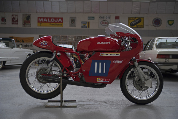 Ducati 350 Racing (1965) - als Lot 105 angeboten an der Versteigerung Oldtimer Galerie Toffen in Gstaad vom 29. Dezember 2021