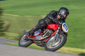 Ducati Corsa (1969) - am Michaelskreuzrennen 2014