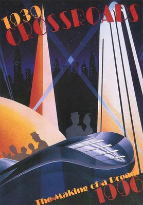 Duesenberg Coupé Simone (1939) – Broschüre im Stil des Art Déco