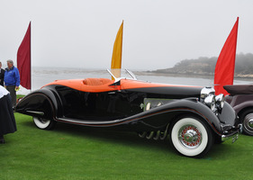 Duesenberg J Gurney Nutting Speedster (1935) - wunderschöne Kontrastfarben - Pebble Beach 2012 (E1-08)