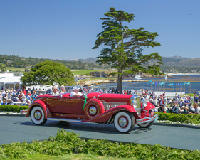 Duesenberg J Walker Torpedo Phaeton (1935) - 3. Rang in der Klasse G beim Pebble Beach Concours d'Elegance 2024