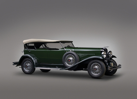 Duesenberg Model J "Butterfly" Dual Cowl Phaeton by Murphy (1929) - als Lot 122 an der RM/Sotheby's Monterey Versteigerung vom 12. bis 14. August 2021