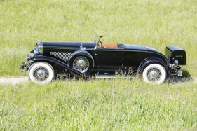 Duesenberg Model J Disappearing Top Roadster (1930) - als Lot 14 an der Bonhams Versteigerung der Frederiksen-Sammlung in Dänemark am 26. September 2015