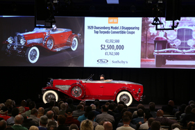 Bild Duesenberg Model J Disappearing Top Torpedo Convertible Coupe (1929) - für USD 2,5 Millionen zugeschlagen - RM/Sotheby's Arizona Auction 28./29. Januar 2016