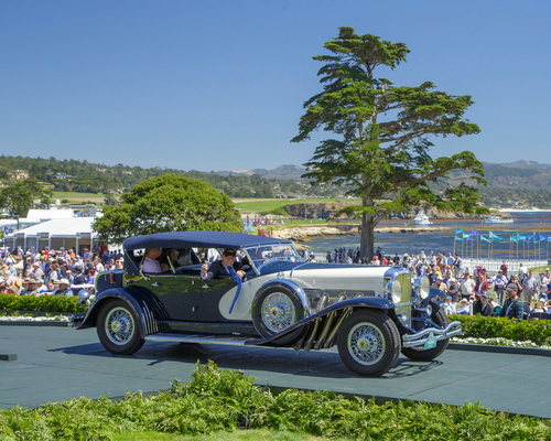 Duesenberg SJ LaGrande Phaeton (1933) - 1. Rang in der Klasse G beim Pebble Beach Concours d'Elegance 2024