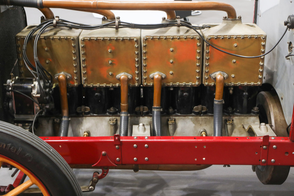 Dufaux (1905) - 8-cylinder 4-stroke engine with a displacement of 12.76 liters, 150 km/h at the time - Swiss Classic World Lucerne 2023
