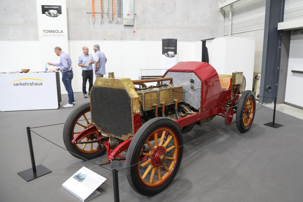 Dufaux (1905) - the first racing car built in Switzerland, registered at the time for the Coupe Gordon Bennet, owned by the Swiss Museum of Transport - Swiss Classic World Lucerne 2023