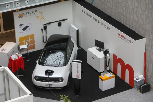 E-Auto als Energiespeicher am Beispiel eines Honda e - Auto Zürich 2022