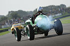 Bild: ERA R3A (1934) - Mark Gillies hinter dem Safety Car - Goodwood Trophy - Goodwood Revival 2014