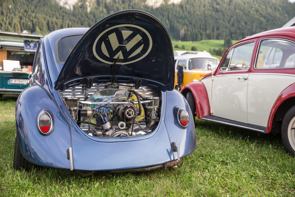 Edel-Tuning - Treffen der luftgekühlten Volkswagen in Château-d'Oex 2017