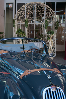 Edler Rahmen für den Jaguar XK - RAID Suisse-Paris 2015