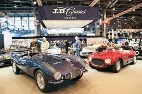 Fine sheet metal at J.D . Classics - Rétromobile Paris 2017
