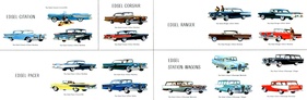 Edsel (1957) - Verkaufsprogramm des ersten Baujahres 1958