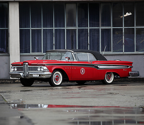 Edsel Corsair Convertible (1959) - anlässlich des Klausenrennen Prologs 2012 im Gotthard Motorpark