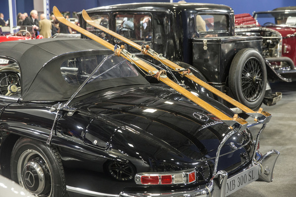 Egal ob mit Skiern …