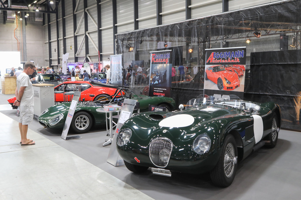 Eggimann Autotechnik for once without TVR, but with Jaguar C-Type and Cossle - Swiss Classic World Lucerne 2023