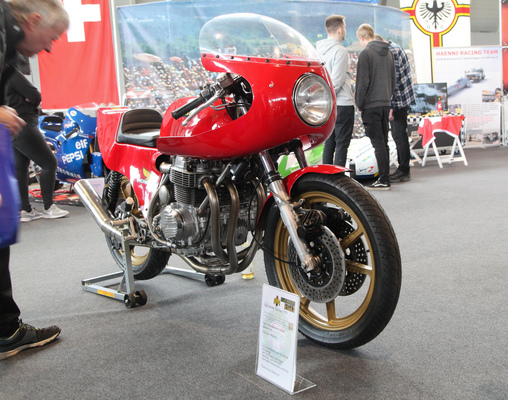 Egli Honda 750 Four von 1973 in der Sonderschau "Schweizer Motorräder" - Retro Classics Stuttgart 2020