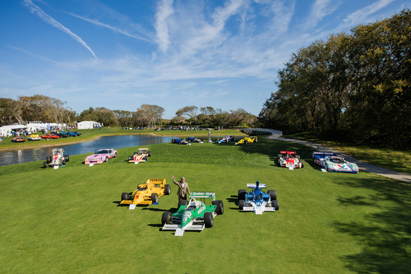Ehrengast Al Unser Senior und seine Autos - Amelia Island Conours d'Elégance 2017