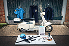 Image: Eibar-Lambretta Li 150 Special 'NYPD' (1971) - Lot 302 at the RM/Sotheby's "Cliveden House" auction on June 12, 2024