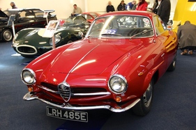 Ein Alfa Romeo, der versteigert werden soll - an der Race Retro 2014