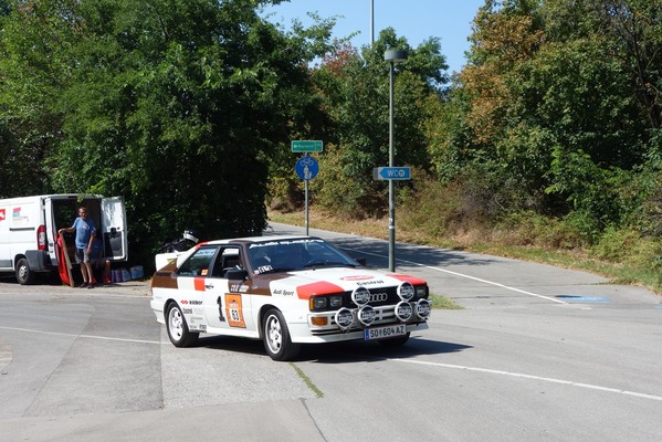 Ein Audi Quattro aus dem Jahr 1983 - Vienna Classic Days 2024