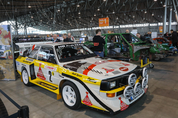 Image: An Audi Sport Quattro E2 and the basis for the next clone next to it? - 24th Retro Classics Stuttgart 2025