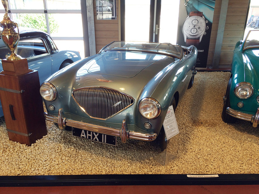 Ein Austin-Healey 100 aus der Vorserie - Healey-Museum in Vreeland (Niederlande)