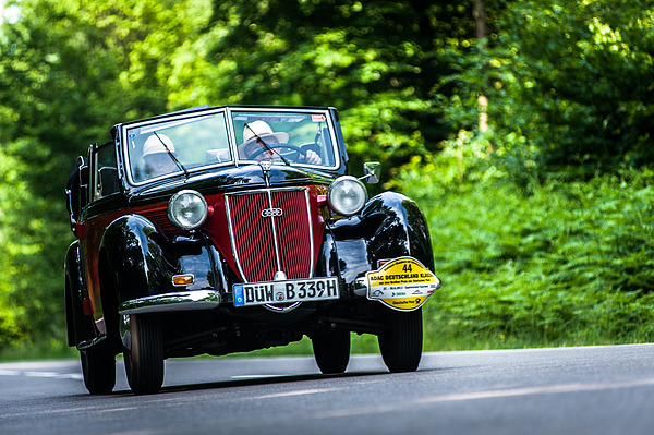 Bild: Ein Auto Union an der ADAC Deutschland Klassik 2013