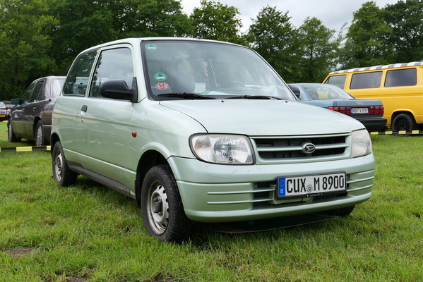 Image: A car that feels roomier inside than it looks from the outside: Daihatsu Cuore – Bockhorn Classic Car Market 2026