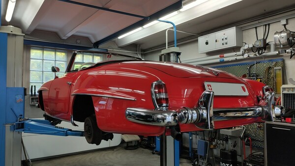 A look under the bodywork is also recommended