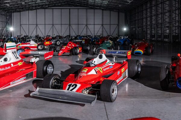 Bild: Ein Blick in Bernie Ecclestones Rennwagensammlung - Ferrari 312 T3