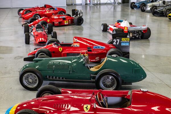 Bild: Ein Blick in Bernie Ecclestones Rennwagensammlung - Ferrari "Thin Wall Special"