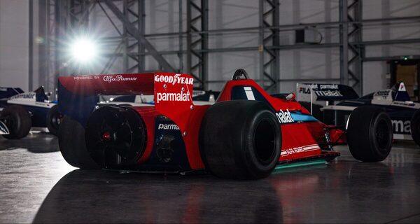 Bild: Ein Blick in Bernie Ecclestones Rennwagensammlung - der Staubsauger-Brabham BT46B