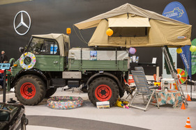 Ein Campingmobil für die entlegeneren Gegenden – Techno Classica 2023