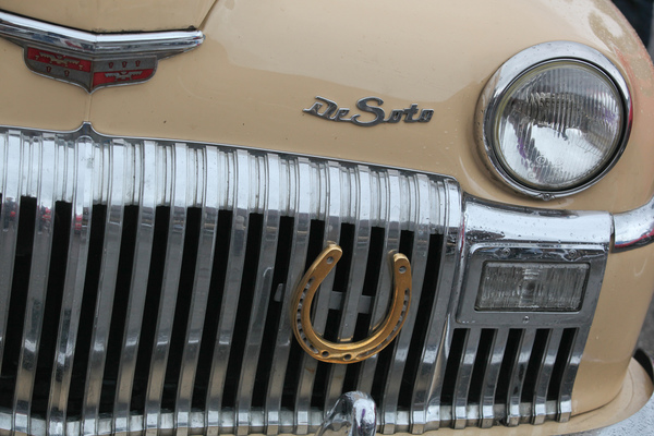 Ein DeSoto - der Schreck mancher amerikanischer Autoverkäufer - OSMT Zug im September 2017