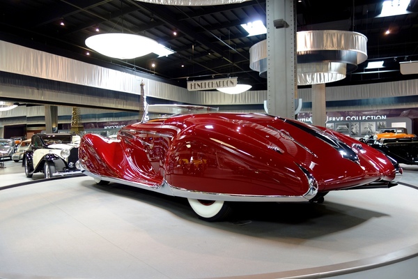 Bild: Ein Delahaye 165 von 1939 im Mullin Automotive Museum_