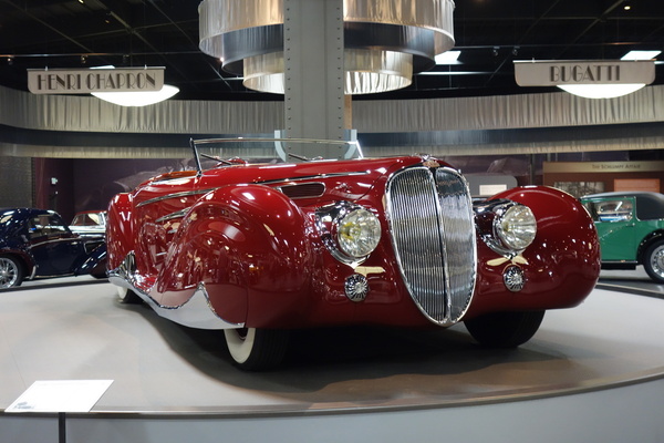 Bild: Ein Delahaye 165 von 1939 im Mullin Automotive Museum