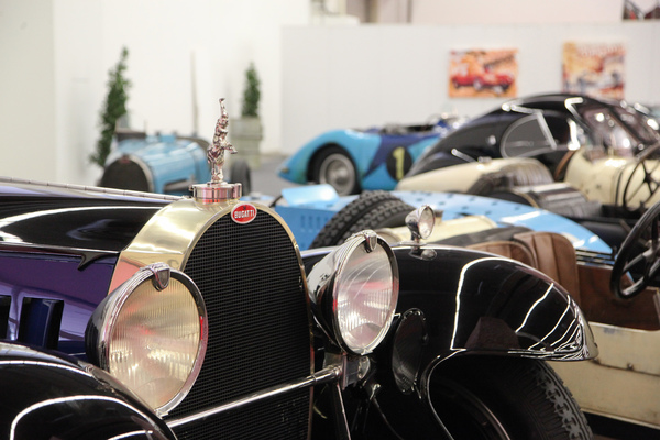 Ein Elefant als Kühlerfigur, das hatte nur der Bugatti Royale - IAA Heritage by Motorworld 2019