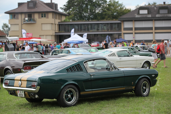 Ein Fastback-Coupé der späten Sechzigerjahre - Mustang & Shelby Meeting 2017 in Zug