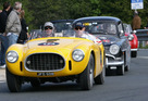 Bild: Ein Ferrari an der Mille Miglia 2011