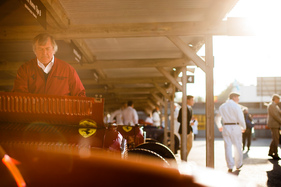 Ein Ferrari im Paddock der Goodwood Trophy  - Goodwood Trophy - Goodwood Revival 2015