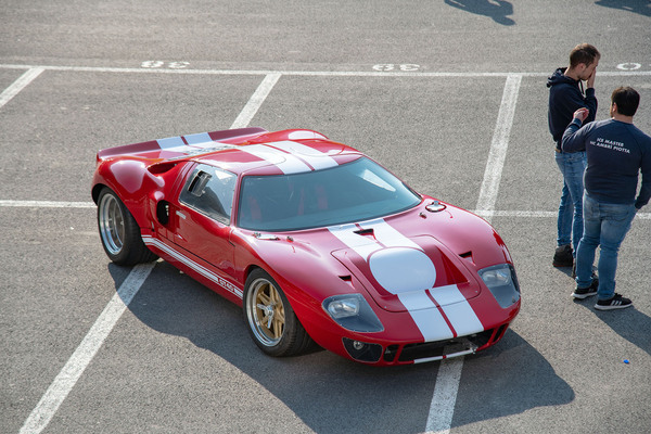 Ein Ford GT40 als Publikumsmagnet