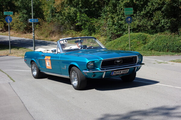 Ein Ford Mustang Convertible aus dem Jahr 1968 - Vienna Classic Days 2024
