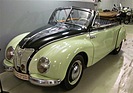 Bild: Ein IFA-F9 mit GLÄSER-Cabriolet-Karosserie im Fahrzeugmuseum Chemnitz
