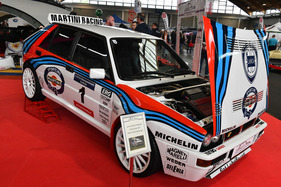 Ein Lancia Delta Integrale an der Motorworld Classics Bodensee 2019. Ein Lancia Delta Integrale an der Motorworld Classics Bodensee 2019.