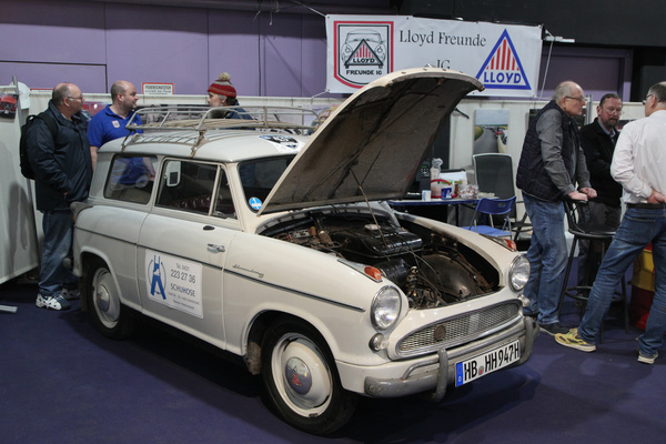Ein Lloyd Alexander auf dem Stand der Lloyd-Freunde - Bremen Classic Motorshow 2019