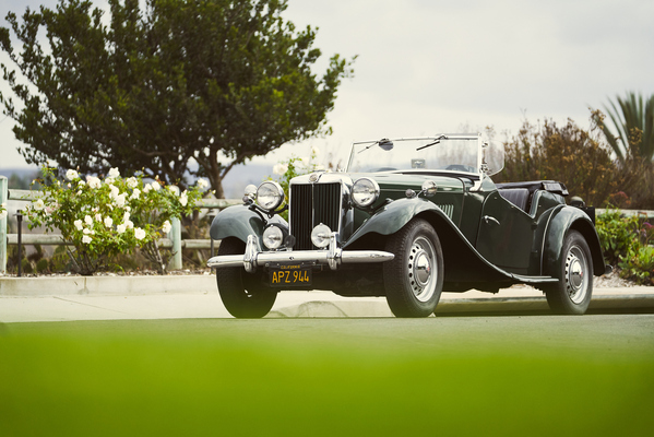 Image: An MG TD that will be auctioned by "The Market" USA from January 24, 2022