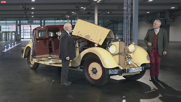 Bild Ein Maybach DS8 Zeppelin und seine Facetten - aus der 19. (virtuellen) Bremen Classic Motorshow 2021